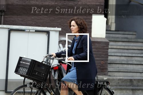 Amsterdam 19 juni 2018
Femke Halsema op haar fiets.