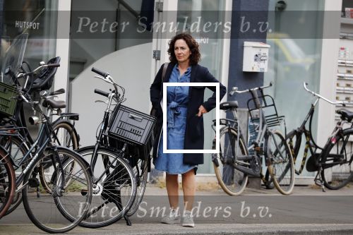 Amsterdam 19 juni 2018
Femke Halsema op haar fiets.