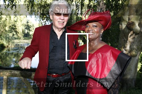 Haarzuilens 20 juni 2018
Haringparty op kasteel de Haar. Gerda Havertong met man