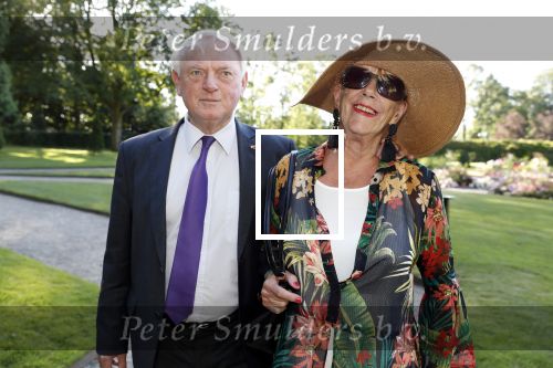 Haarzuilens 20 juni 2018
Haringparty op kasteel de Haar. Jan Nagel met vrouw