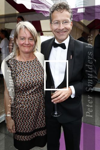 Amsterdam 16 juni 2018
Amsterdam diner in afas live (HMH). Jeroen Dijsselbloem met vrouw