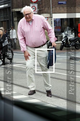 Amsterdam 19 juni 2018
Mart Smeets op straat in centrum Amsterdam.