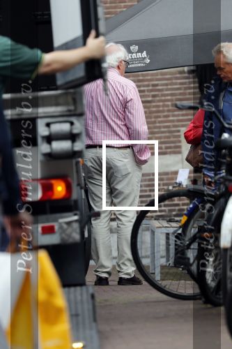 Amsterdam 19 juni 2018
Mart Smeets op straat in centrum Amsterdam.