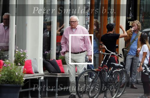 Amsterdam 19 juni 2018
Mart Smeets op straat in centrum Amsterdam.
