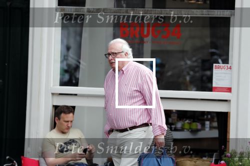 Amsterdam 19 juni 2018
Mart Smeets op straat in centrum Amsterdam.