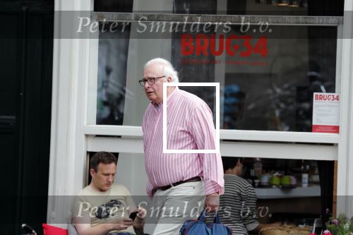 Amsterdam 19 juni 2018
Mart Smeets op straat in centrum Amsterdam.
