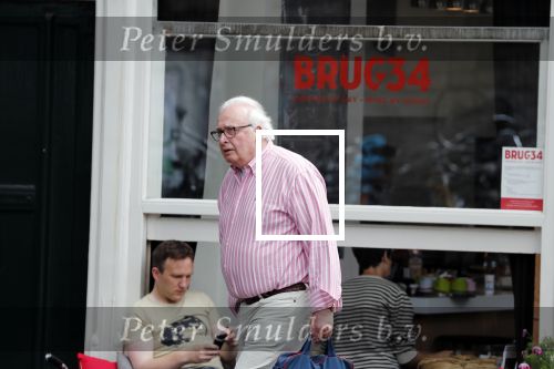 Amsterdam 19 juni 2018
Mart Smeets op straat in centrum Amsterdam.