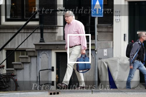 Amsterdam 19 juni 2018
Mart Smeets op straat in centrum Amsterdam.