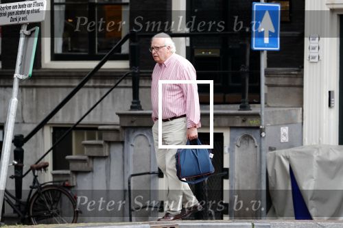 Amsterdam 19 juni 2018
Mart Smeets op straat in centrum Amsterdam.