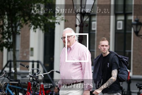 Amsterdam 19 juni 2018
Mart Smeets op straat in centrum Amsterdam.