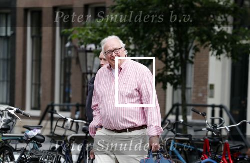 Amsterdam 19 juni 2018
Mart Smeets op straat in centrum Amsterdam.