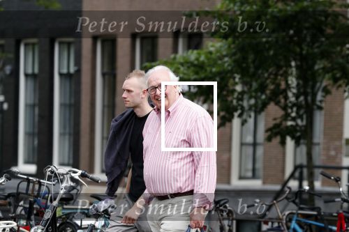 Amsterdam 19 juni 2018
Mart Smeets op straat in centrum Amsterdam.