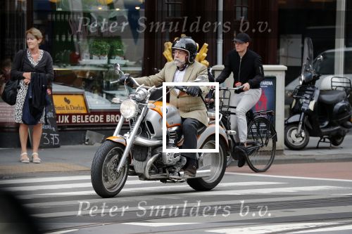 Amsterdam 19 juni 2018
Oscar Hammerstein op zijn BMW motor.