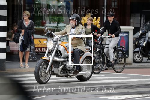 Amsterdam 19 juni 2018
Oscar Hammerstein op zijn BMW motor.