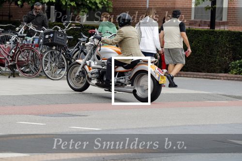 Amsterdam 19 juni 2018
Oscar Hammerstein op zijn BMW motor.