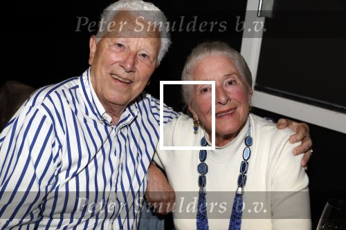 Rotterdam 18 juni 2018
Society lunch op vliegveld Rotterdam. Paul v Gorkum met vrouw