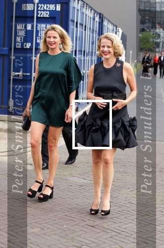 Amsterdam 16 juni 2018
Amsterdam diner in afas live (HMH). Prinses Mabel met haar zus .