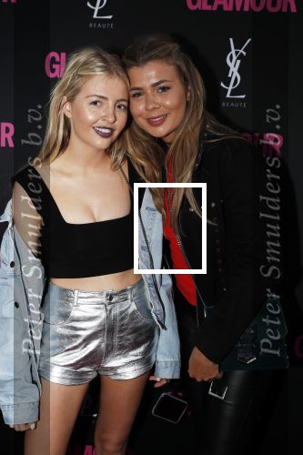 Amsterdam 11 juni 2018
Feestje van Glamour in Paradiso. Robin Singels met een vriendin