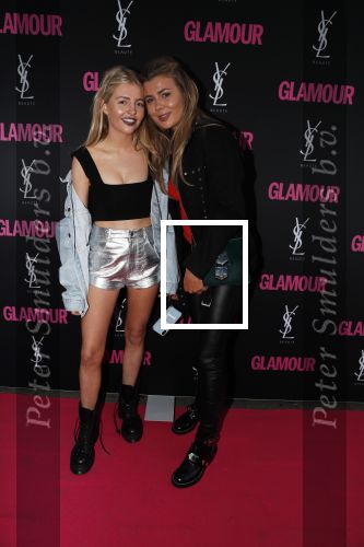 Amsterdam 11 juni 2018
Feestje van Glamour in Paradiso. Robin Singels met een vriendin