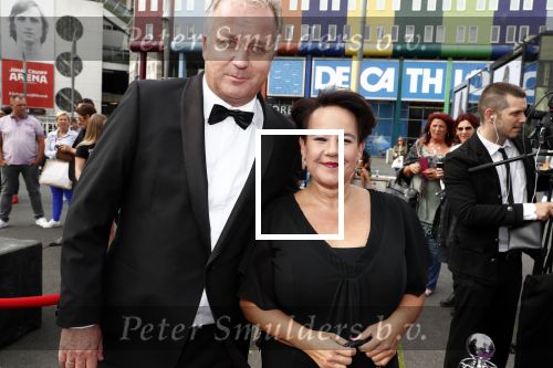Amsterdam 16 juni 2018
Amsterdam diner in afas live (HMH). Sharon Dijksma met man