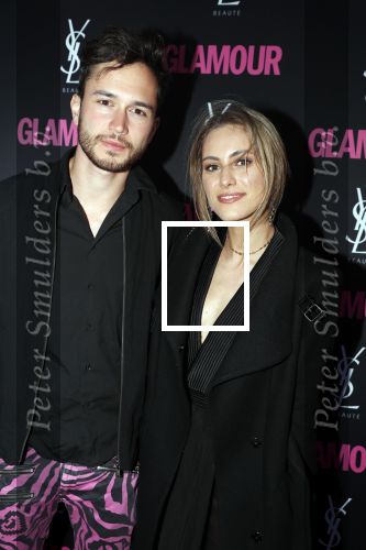 Amsterdam 11 juni 2018
Feestje van Glamour in Paradiso. Thomas Cox met vriendin