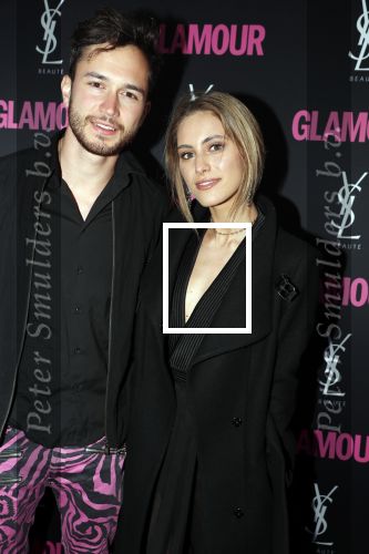 Amsterdam 11 juni 2018
Feestje van Glamour in Paradiso. Thomas Cox met vriendin