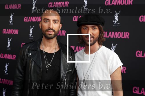 Amsterdam 11 juni 2018
Feestje van Glamour in Paradiso. Tommy Driessen met partner