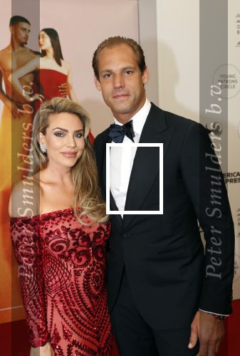 Amsterdam 29 juni 2019
Premiere young patrons circle in de stopera. Anna Sophia v Zweden met partner  . Anna is zwanger