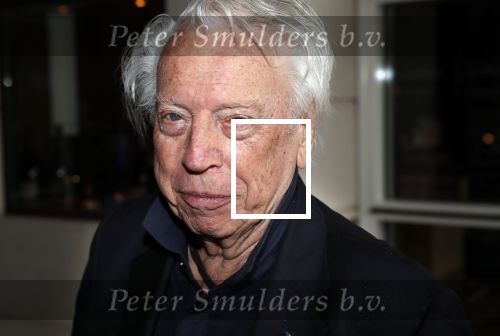 Amsterdam 12 juni 2019
Haringparty bij het Hilton hotel. David Bijlsma met Cees dam
