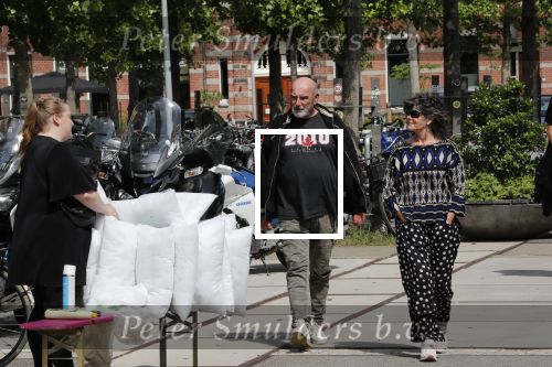 Amsterdam 20 juni 2019
Uitreiking Nipkow schijf aan Jeroen Pauw. Dieuwertje Blok met partner Peter de Bie