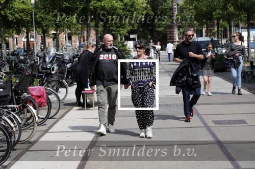 Amsterdam 20 juni 2019
Uitreiking Nipkow schijf aan Jeroen Pauw. Dieuwertje Blok met partner Peter de Bie