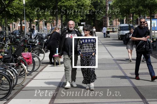 Amsterdam 20 juni 2019
Uitreiking Nipkow schijf aan Jeroen Pauw. Dieuwertje Blok met partner Peter de Bie