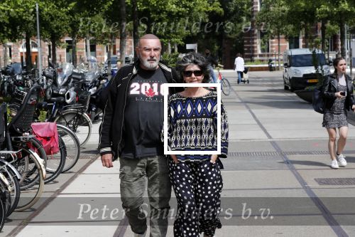 Amsterdam 20 juni 2019
Uitreiking Nipkow schijf aan Jeroen Pauw. Dieuwertje Blok met partner Peter de Bie