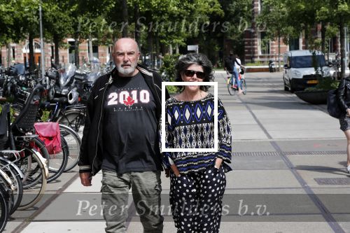 Amsterdam 20 juni 2019
Uitreiking Nipkow schijf aan Jeroen Pauw. Dieuwertje Blok met partner Peter de Bie