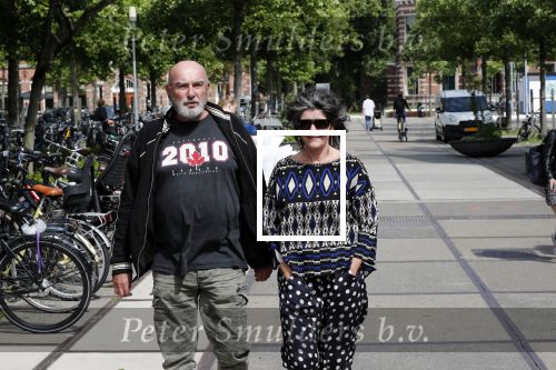 Amsterdam 20 juni 2019
Uitreiking Nipkow schijf aan Jeroen Pauw. Dieuwertje Blok met partner Peter de Bie