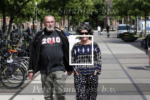 Amsterdam 20 juni 2019
Uitreiking Nipkow schijf aan Jeroen Pauw. Dieuwertje Blok met partner Peter de Bie