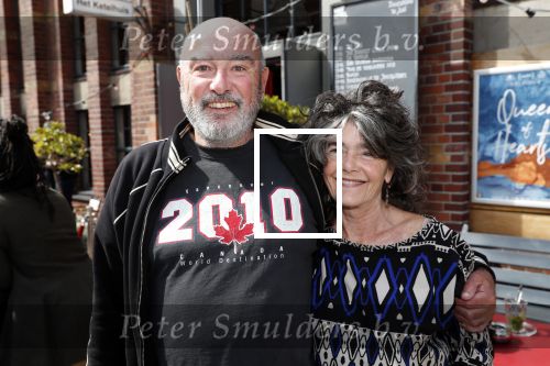 Amsterdam 20 juni 2019
Uitreiking Nipkow schijf aan Jeroen Pauw. Dieuwertje Blok met partner Peter de Bie