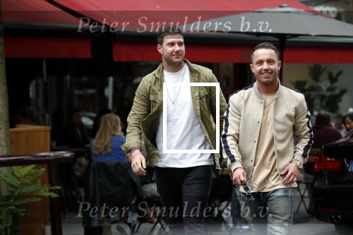 Amsterdam 15 juni 2019
Djarno Hofland met zijn broer.