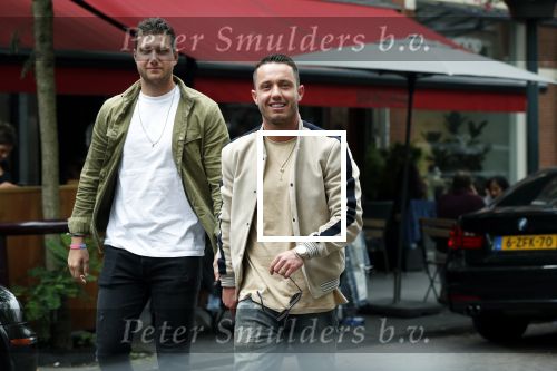 Amsterdam 15 juni 2019
Djarno Hofland met zijn broer.