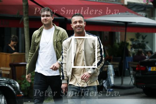 Amsterdam 15 juni 2019
Djarno Hofland met zijn broer.