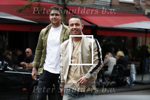 Amsterdam 15 juni 2019
Djarno Hofland met zijn broer.