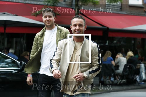 Amsterdam 15 juni 2019
Djarno Hofland met zijn broer.