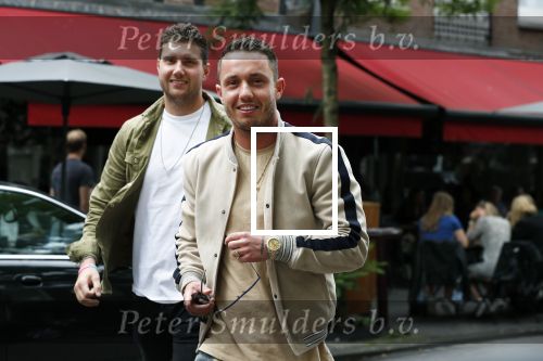Amsterdam 15 juni 2019
Djarno Hofland met zijn broer.