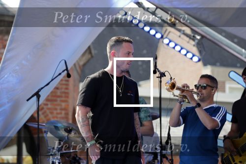 Waalwijk 26 juni 2019
Tros muziekfeest op het plein in Waalwijk.Andre Hazes  en Djarno Hofland