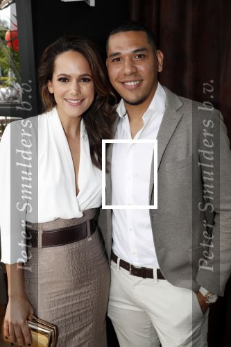 Amsterdam 6 juni 2019
Talkies terras awards bij de Harbour club . Elise v d Horst met vriend Hedwiges Maduro