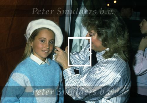 Eindhoven/Veldhoven 1985 Modeshow kinderen Elco Brinkman en Janneke Brinkman met hun dochters