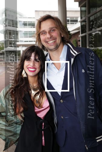 Amsterdam 12 juni 2019
Haringparty bij het Hilton hotel. Ivan Cremer met zijn vriendin