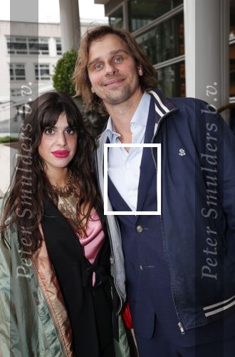 Amsterdam 12 juni 2019
Haringparty bij het Hilton hotel. Ivan Cremer met zijn vriendin