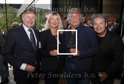 Amsterdam 12 juni 2019
Haringparty bij het Hilton hotel. jan en Babette Cremer en Dirk Zeelnberg en Rene Mioch