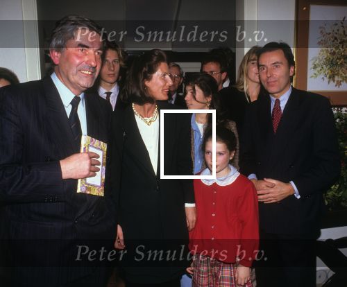 14 November 1991 
Janneke Brinkman Elco Brinman met hun kinderen Sylvia Toth en de Ambassadeur USA